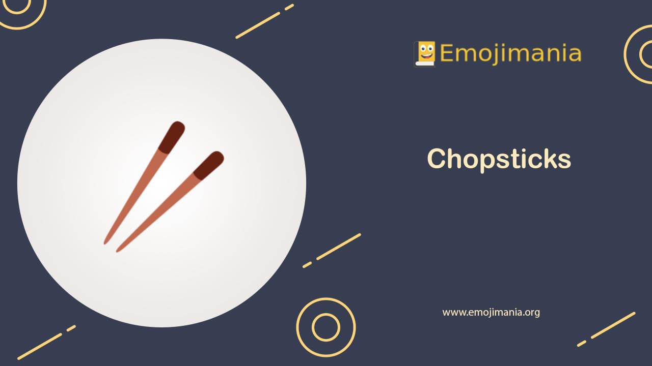 🥢 Meaning Chopsticks Emoji Copy and Paste