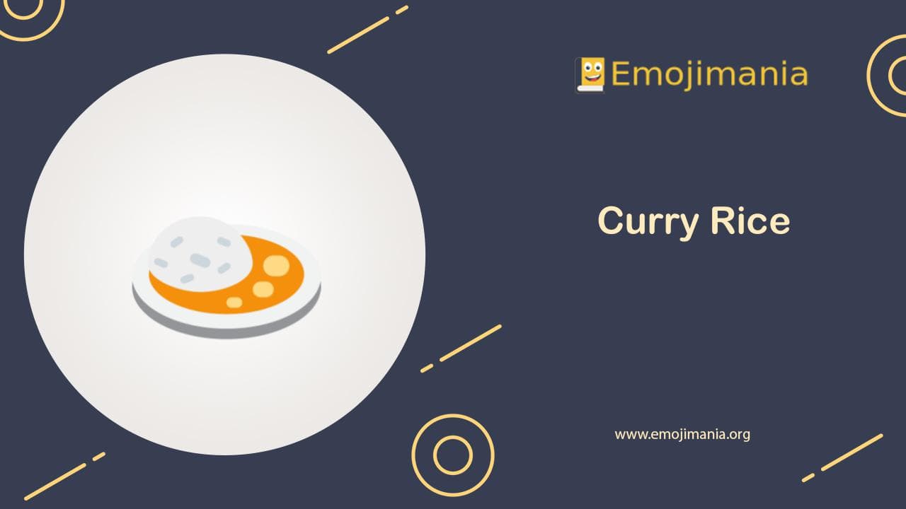 🍛 Meaning Curry Rice Emoji Copy and Paste