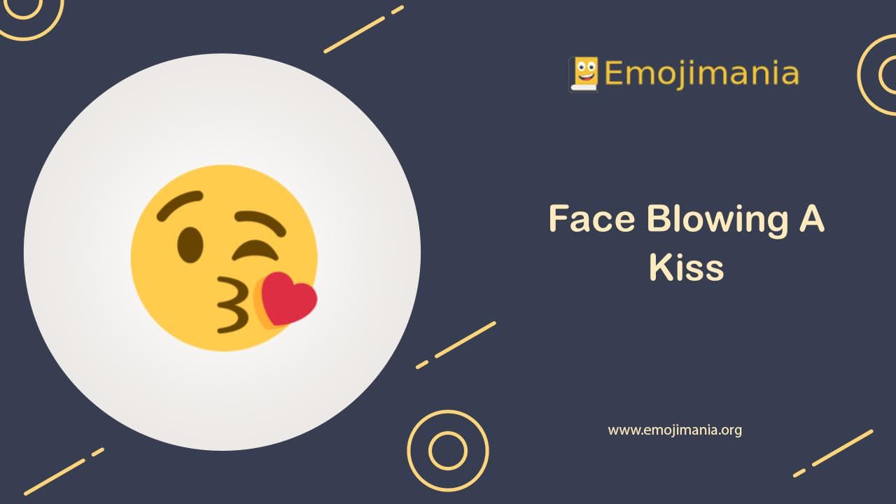 😘 Face Blowing A Kiss emoji Copy & Paste Emojimania