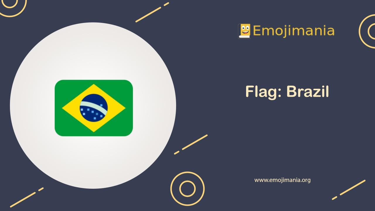 🇧🇷 Meaning Flag Brazil Emoji Copy and Paste
