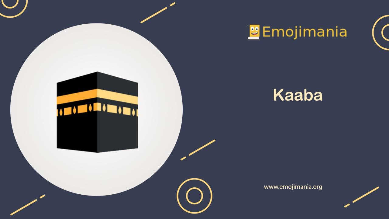 🕋 Meaning Kaaba Emoji Copy and Paste