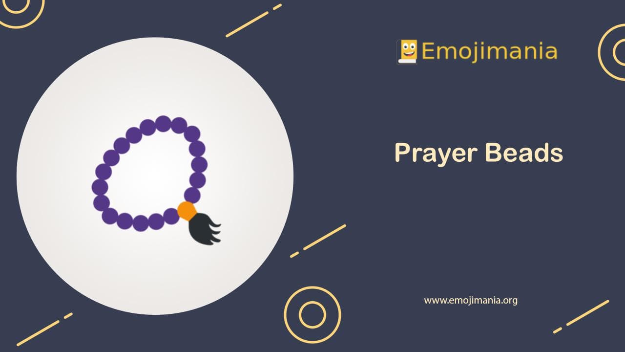 📿 Meaning | Prayer Beads Emoji | Copy and Paste