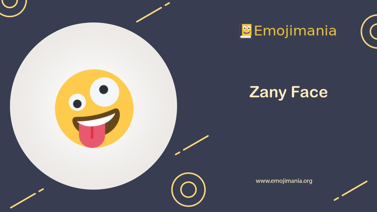 🤪 Meaning Zany Face Emoji Copy and Paste