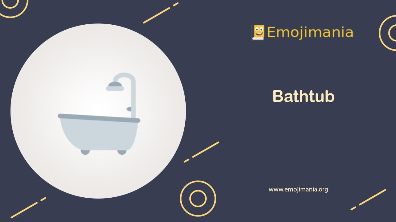 Bathtub Emoji