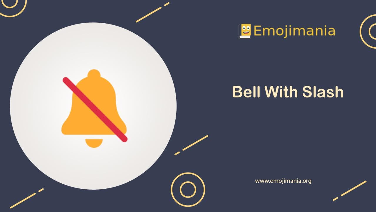 Bell With Slash Emoji