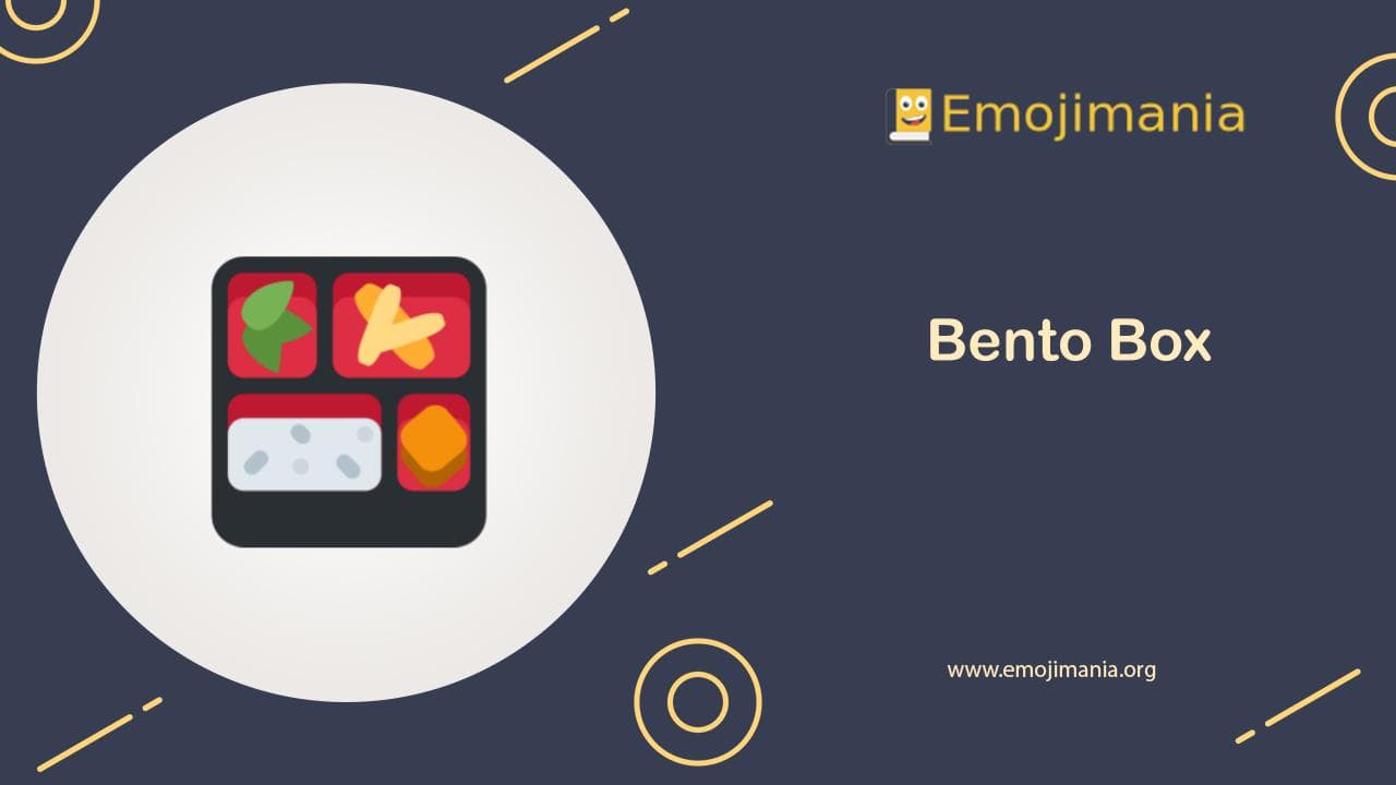 Bento Box Emoji