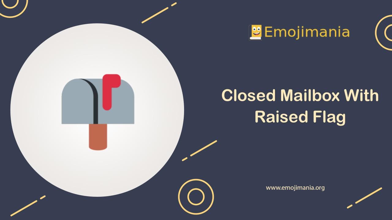 Closed Mailbox With Raised Flag Emoji