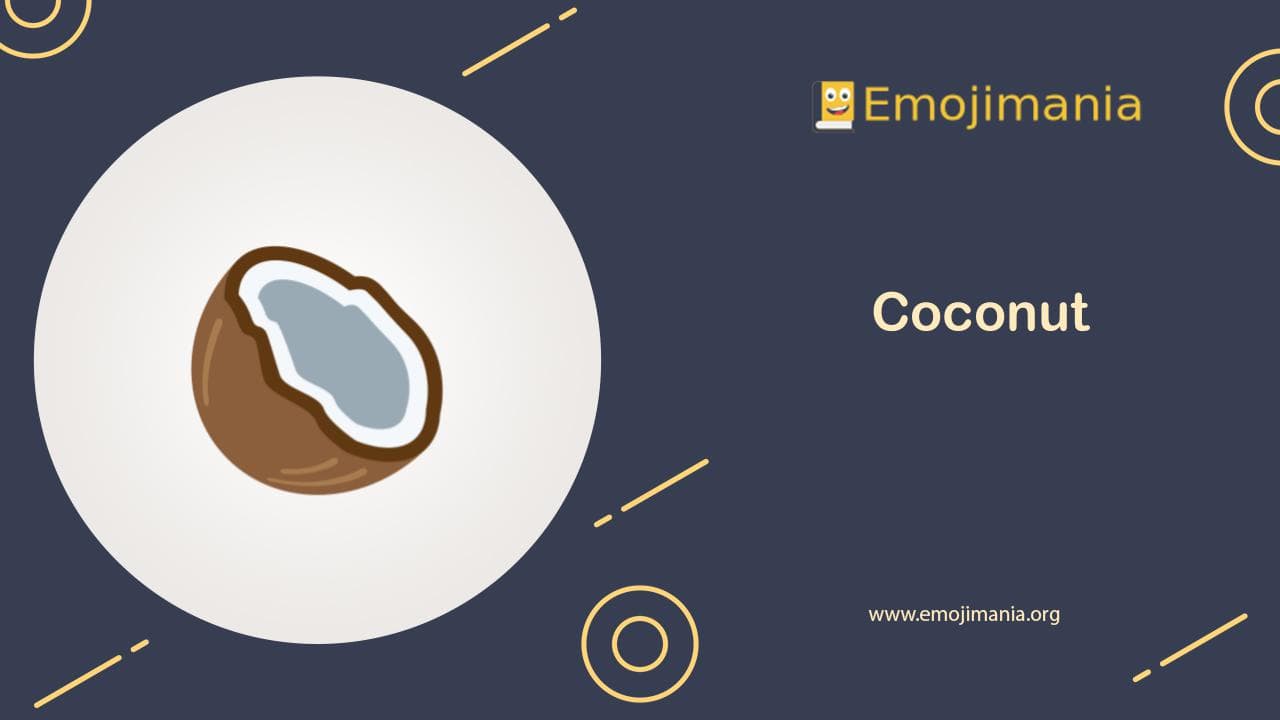 Coconut Emoji