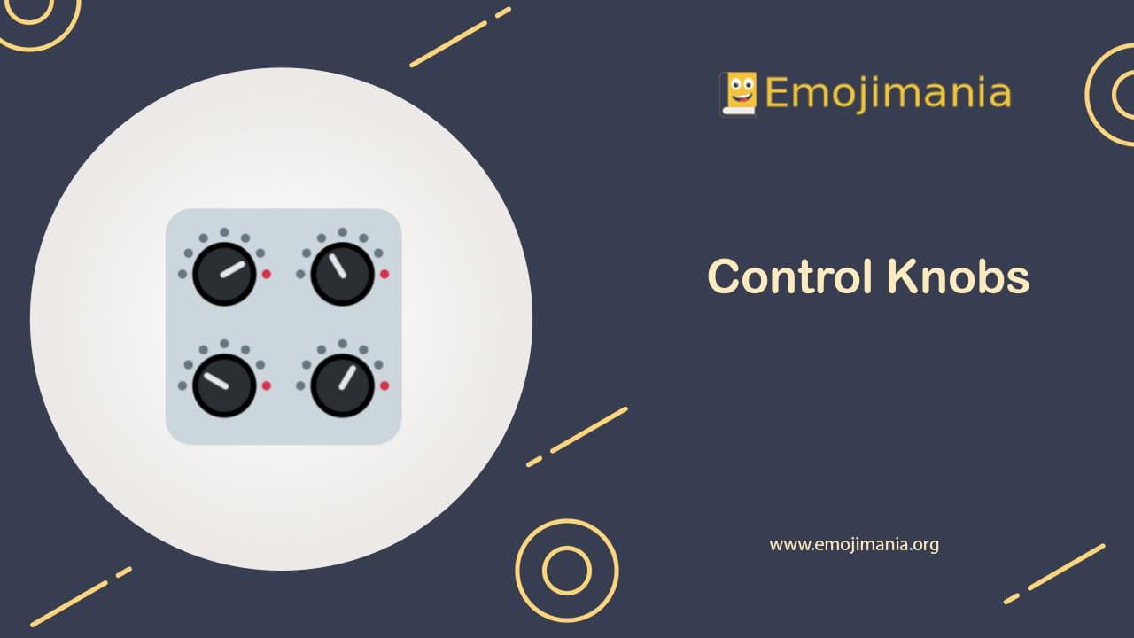 Control Knobs Emoji