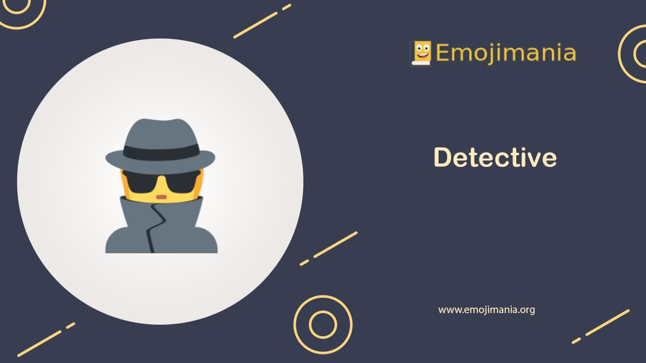 Detective Emoji