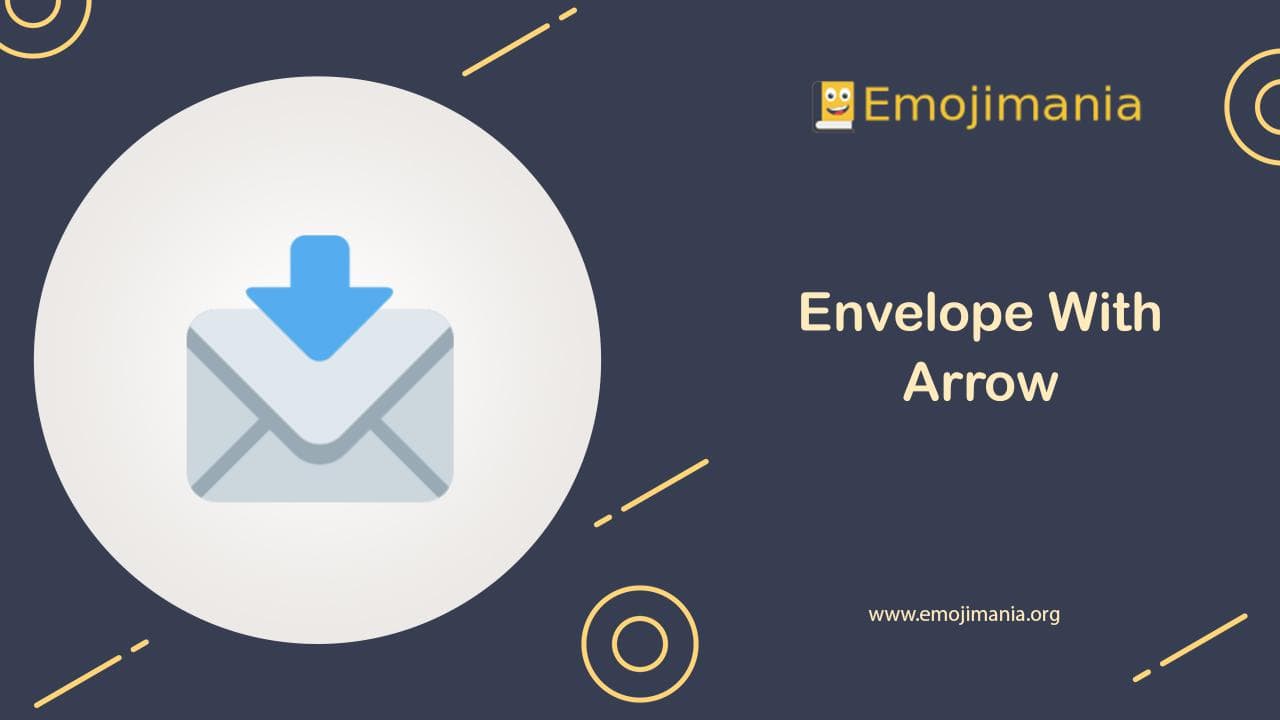 Envelope With Arrow Emoji