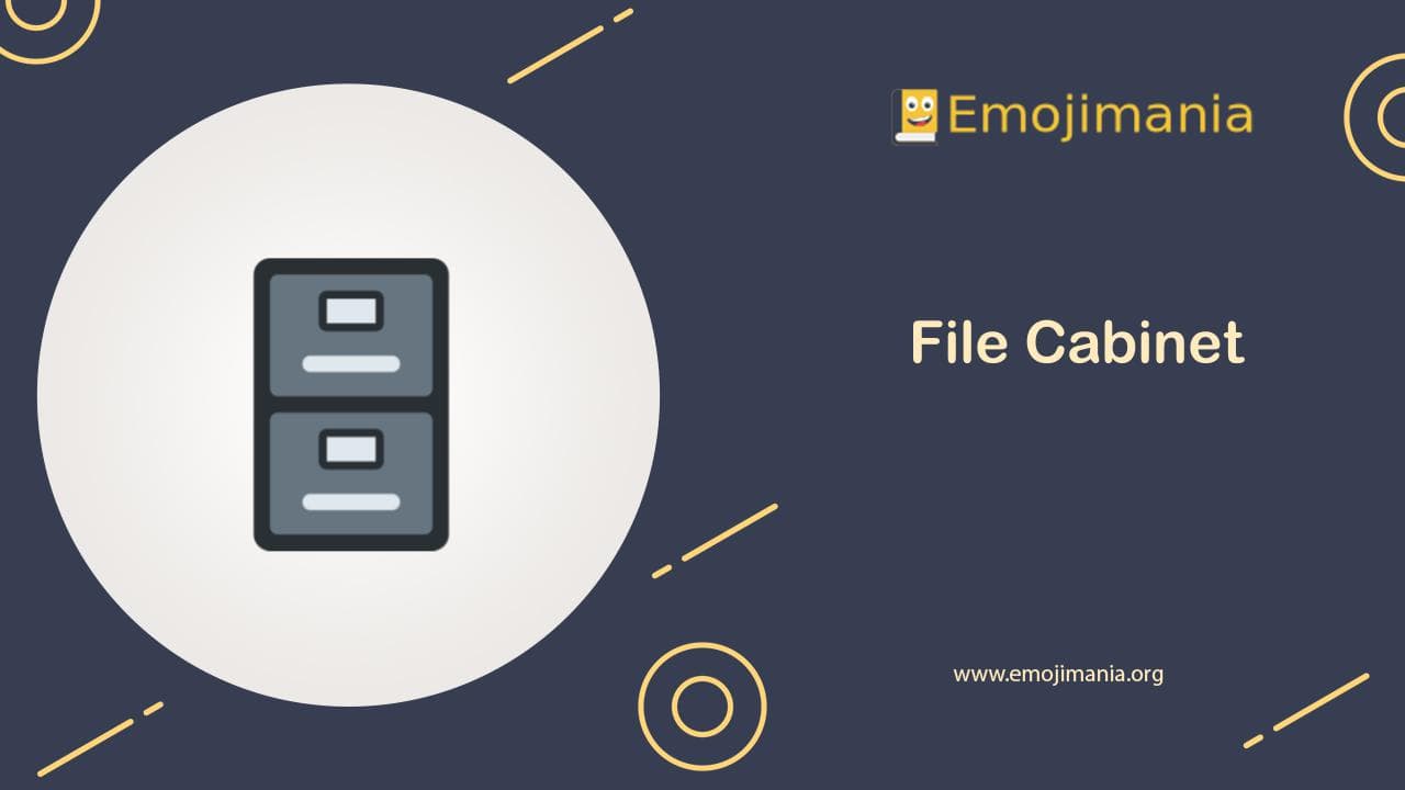 File Cabinet Emoji