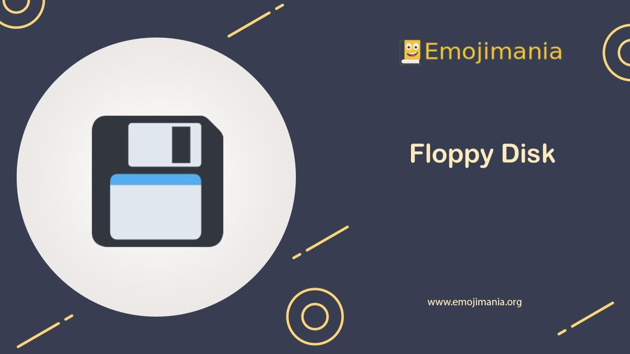 Floppy Disk Emoji