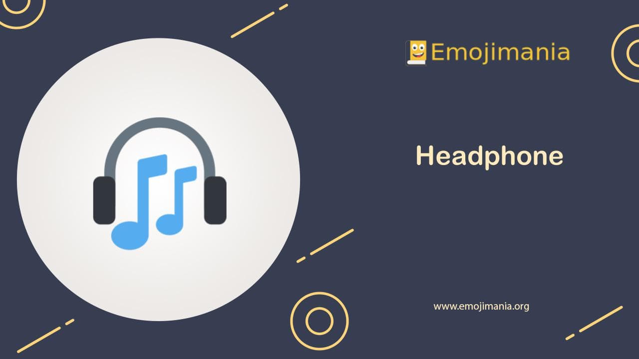Headphone Emoji