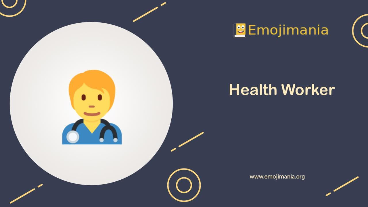 Health Worker Emoji