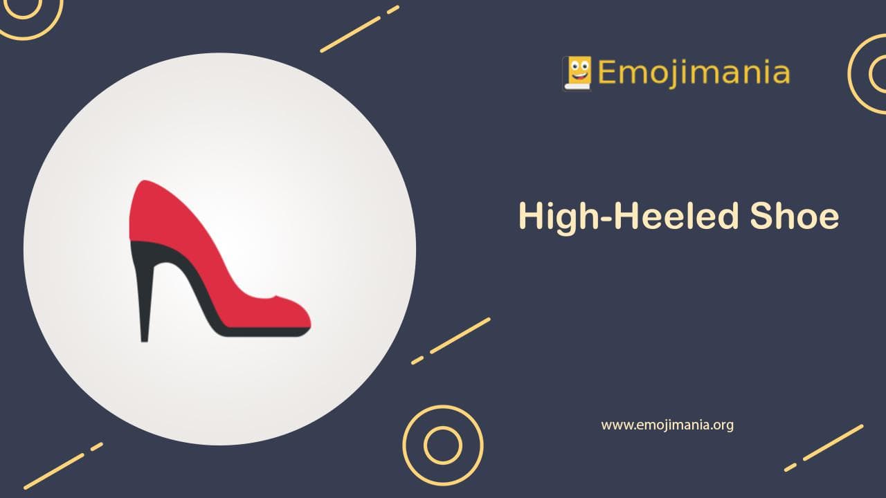High-Heeled Shoe Emoji