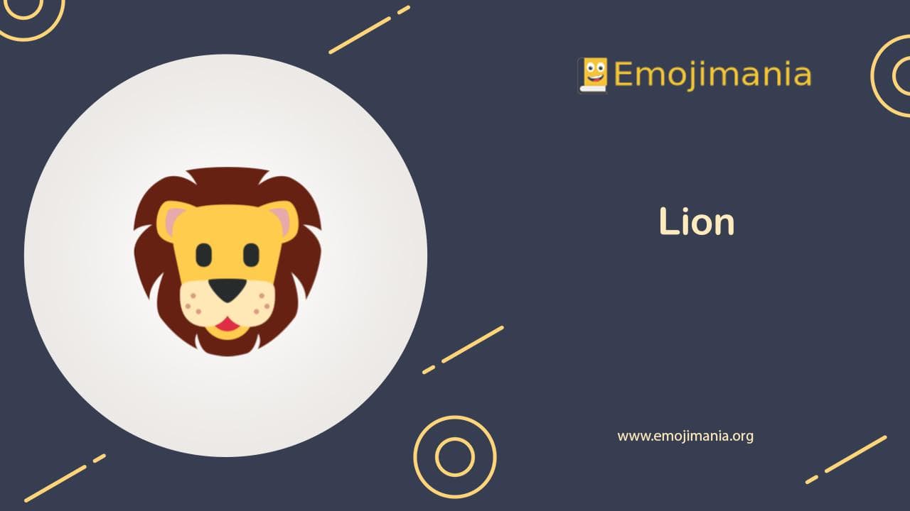 Lion Emoji