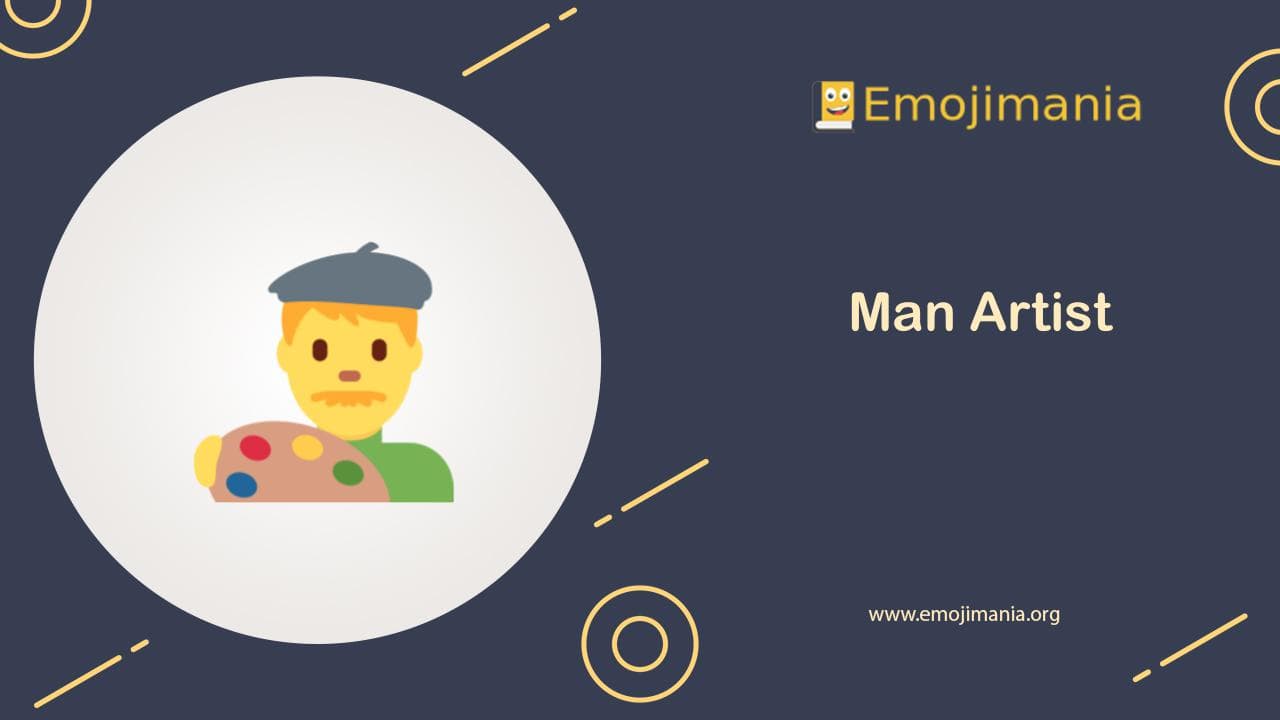 Man Artist Emoji