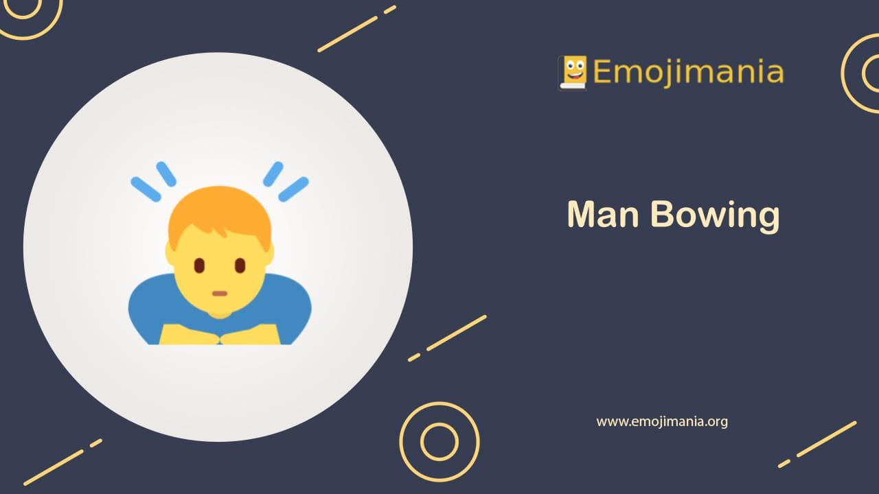Man Bowing Emoji