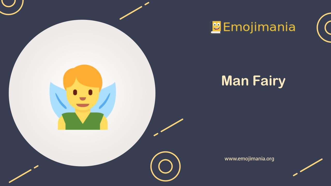 Man Fairy Emoji