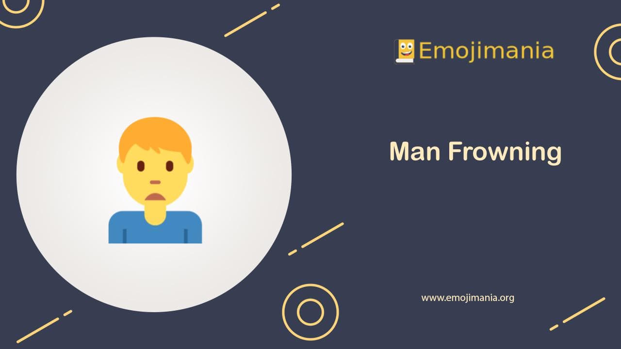 Man Frowning Emoji