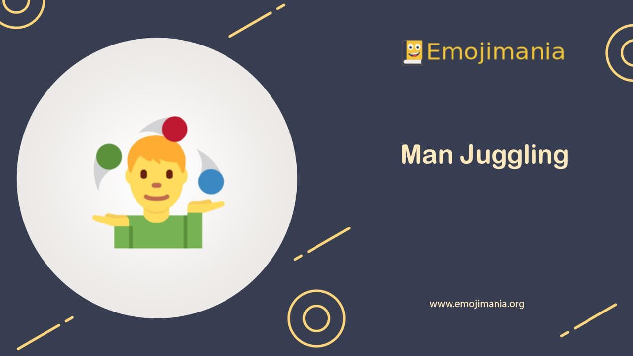 Man Juggling Emoji