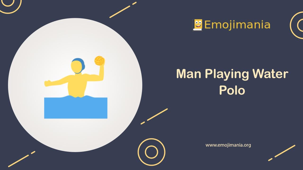 Man Playing Water Polo Emoji