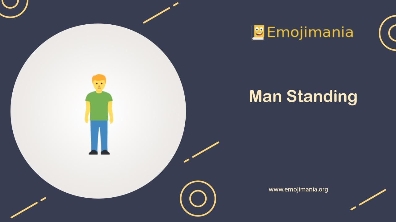 Man Standing Emoji
