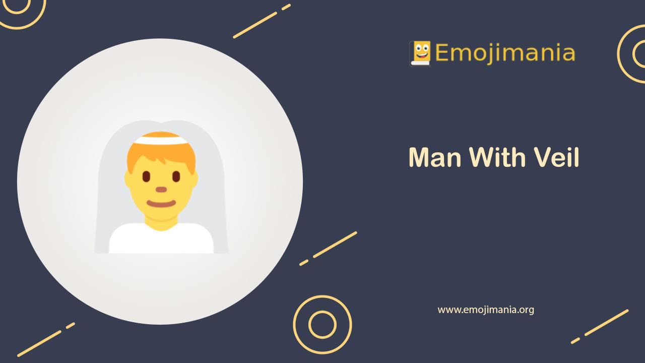 Man With Veil Emoji