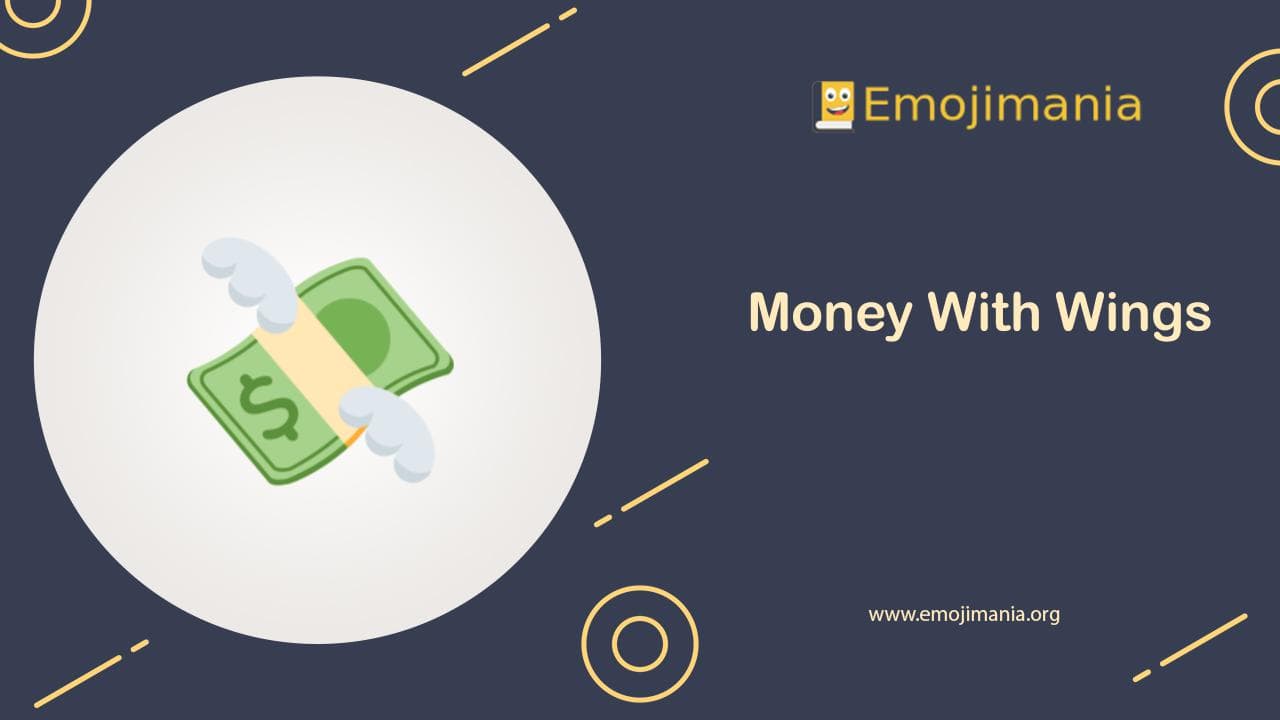 Money With Wings Emoji