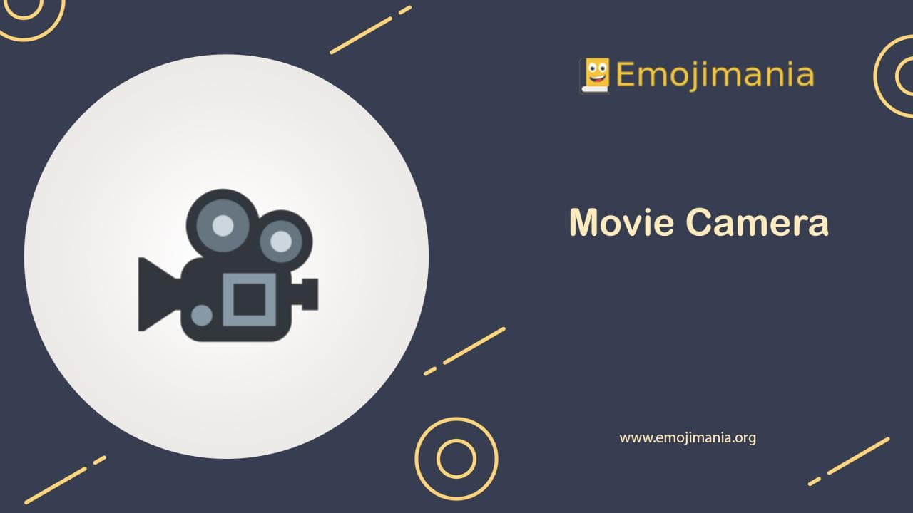 Movie Camera Emoji