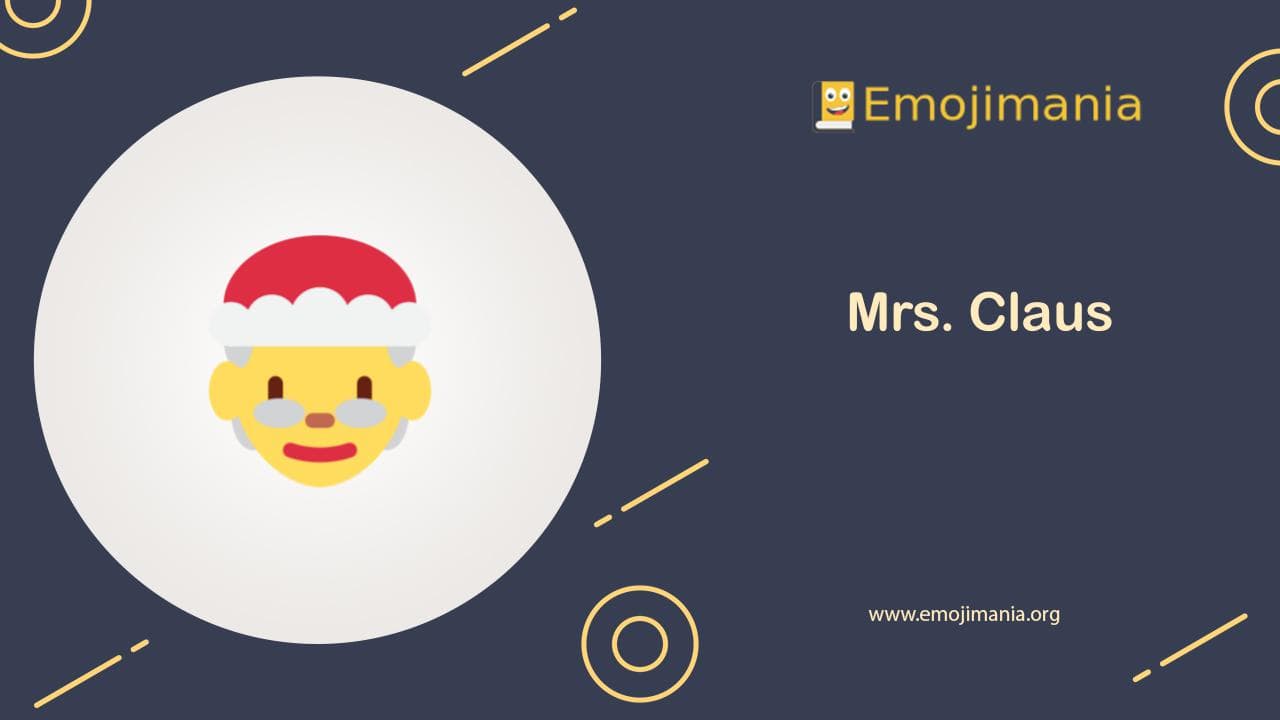 Mrs. Claus Emoji