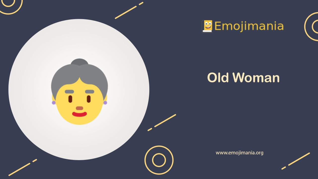Old Woman Emoji