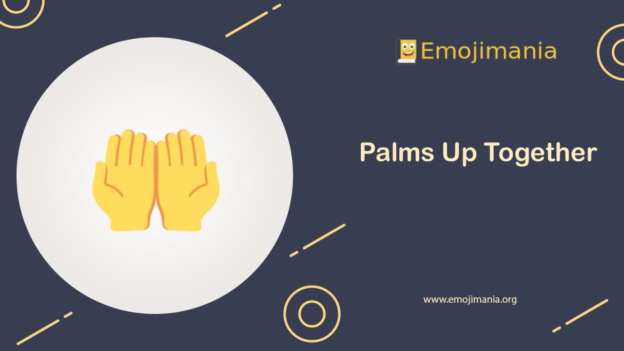 Palms Up Together Emoji