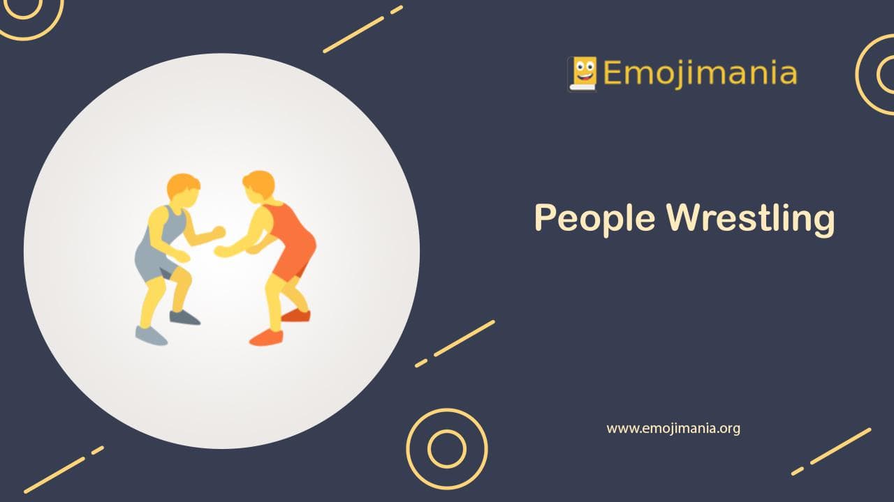 People Wrestling Emoji