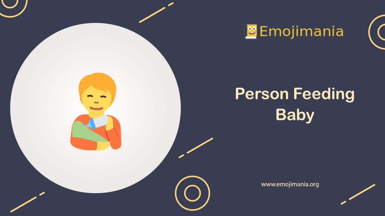 Person Feeding Baby Emoji