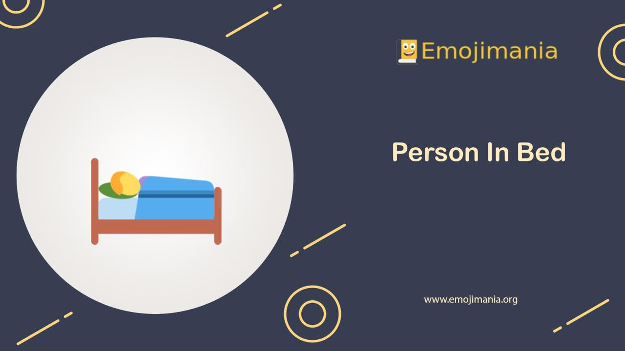 Person In Bed Emoji