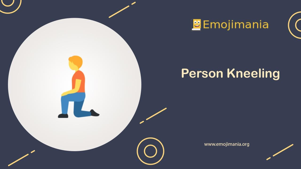 Person Kneeling Emoji