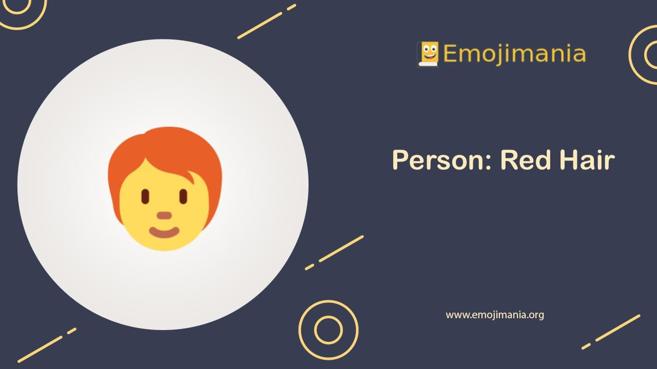 Person: Red Hair Emoji