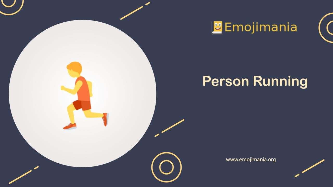 Person Running Emoji