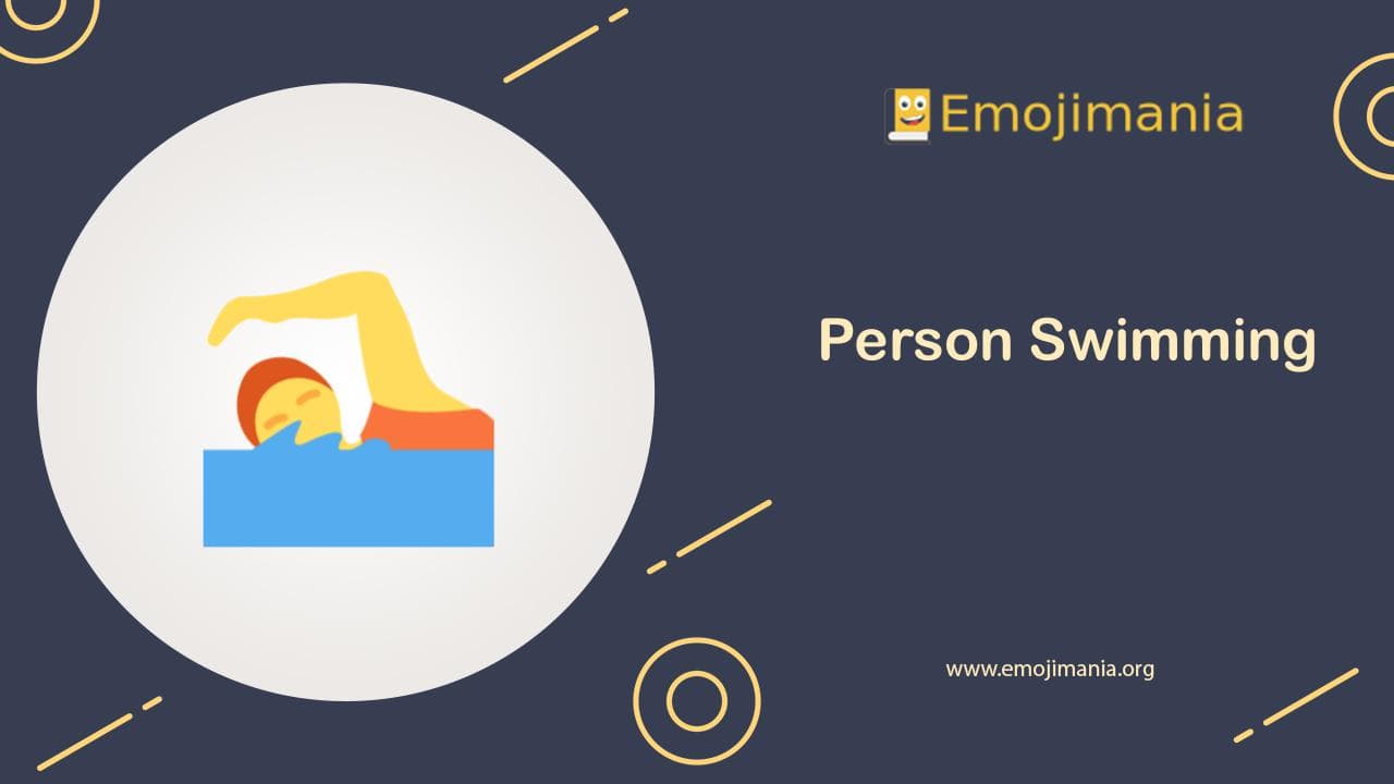 Person Swimming Emoji