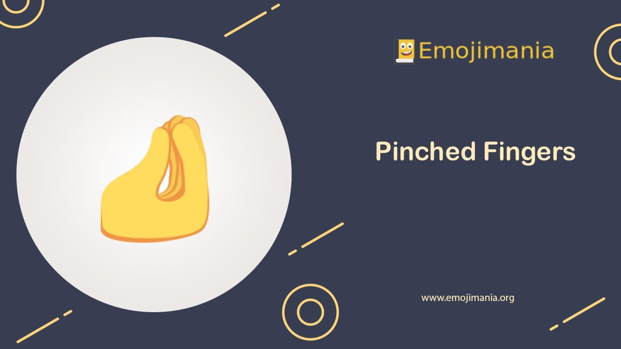 Pinched Fingers Emoji