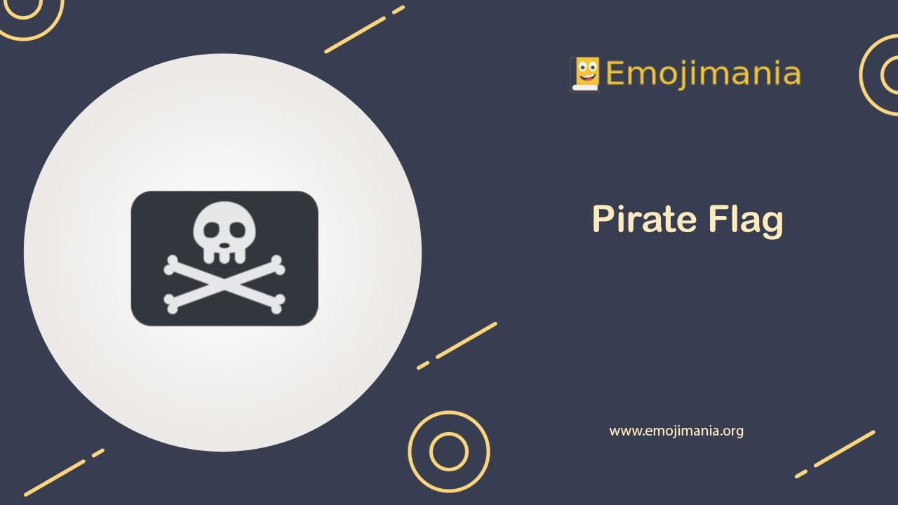 Pirate Flag Emoji