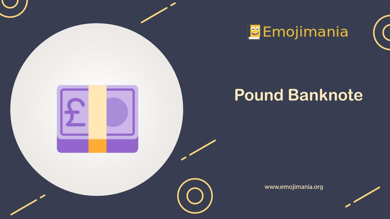 Pound Banknote Emoji