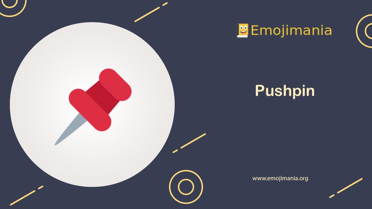Pushpin Emoji