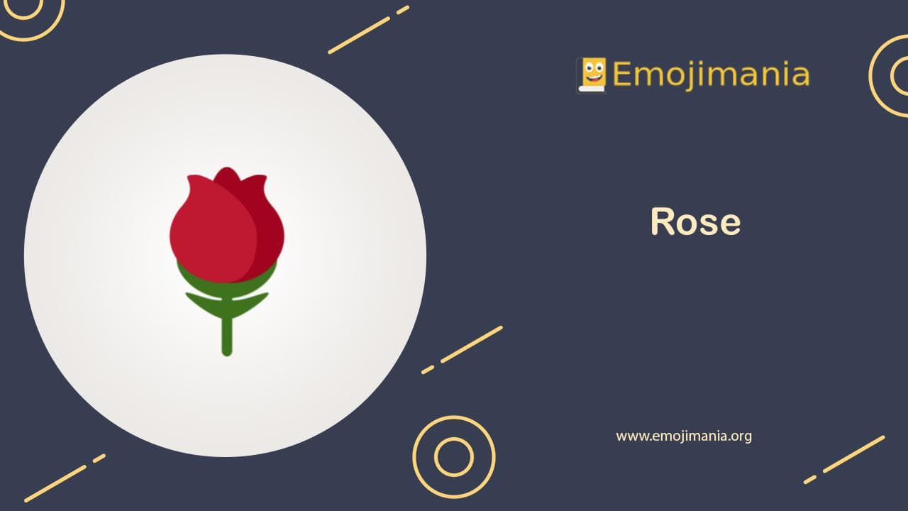 Rose Emoji