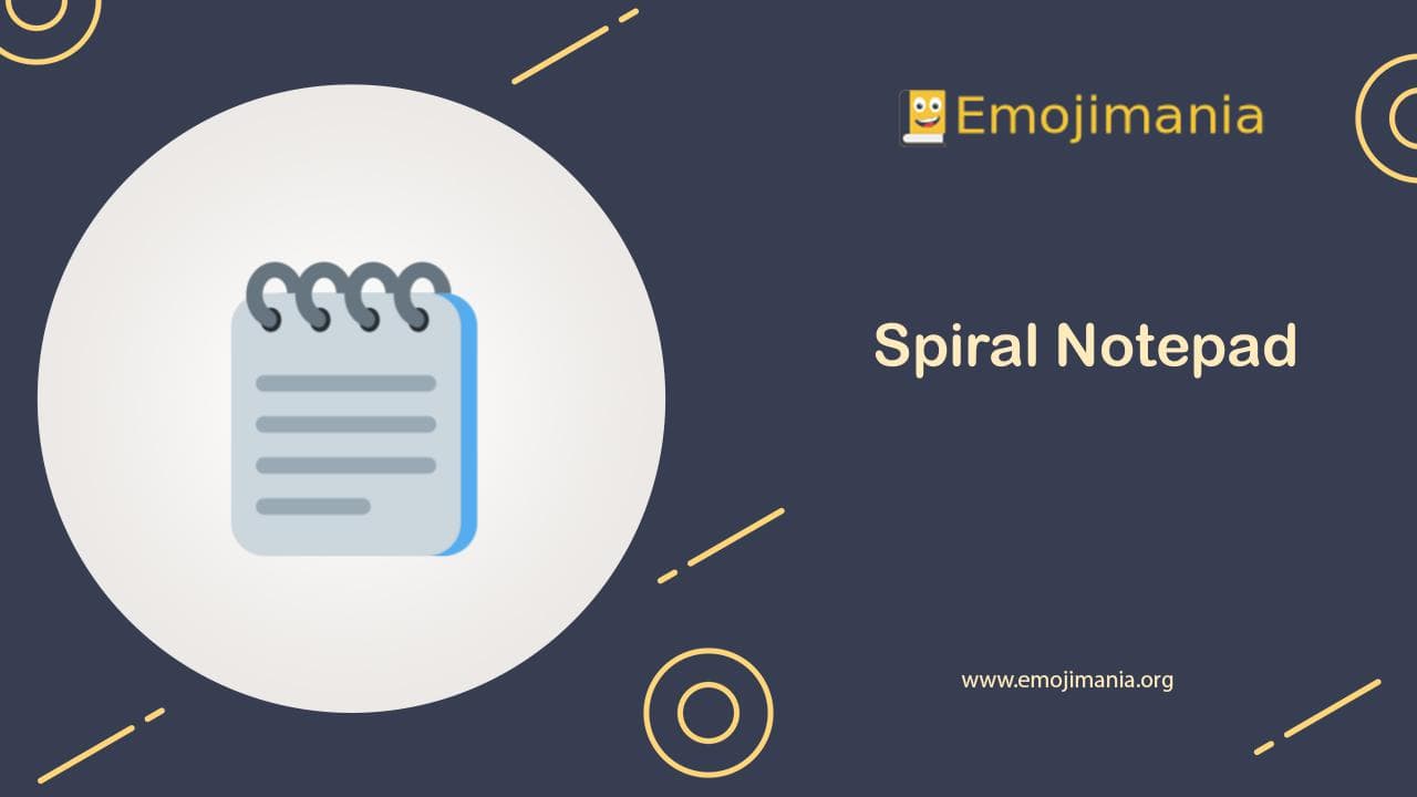 Spiral Notepad Emoji
