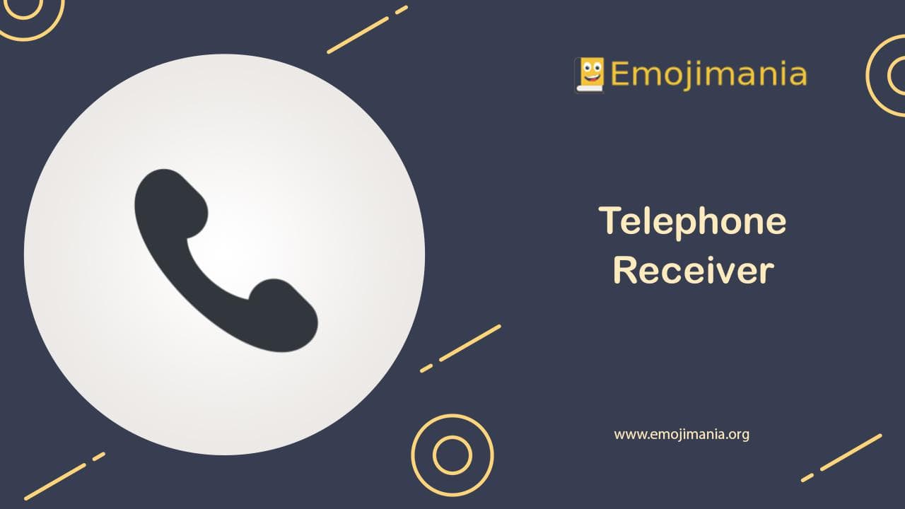 Telephone Receiver Emoji