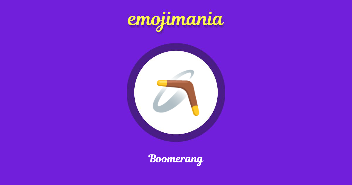 Boomerang Emoji copy and paste