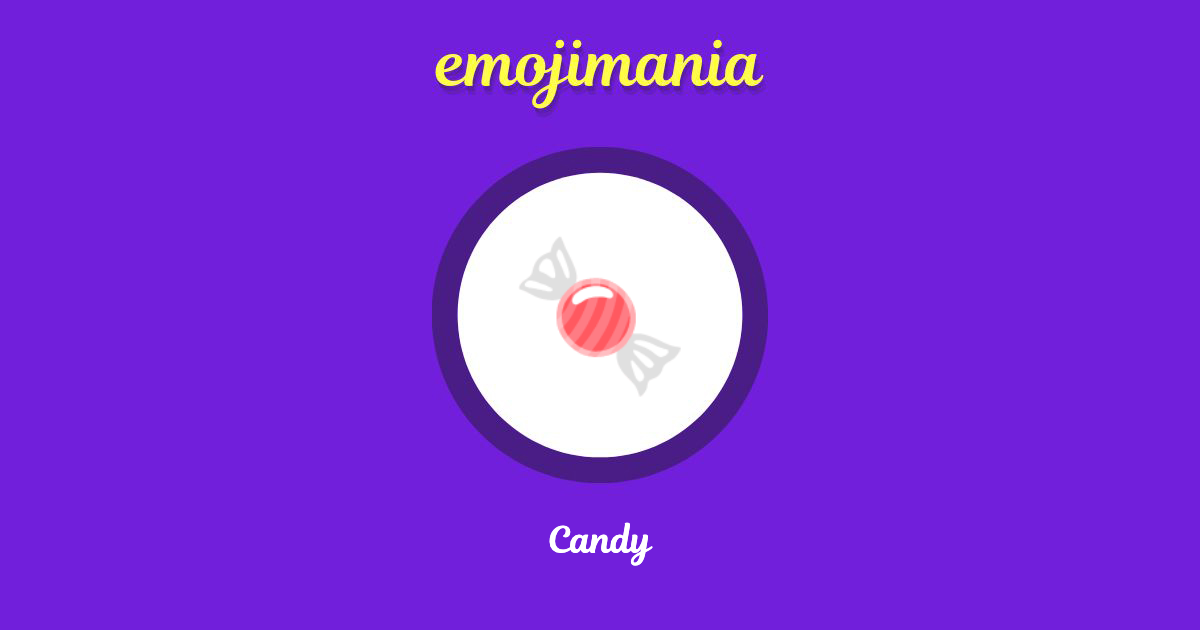 Candy Emoji copy and paste